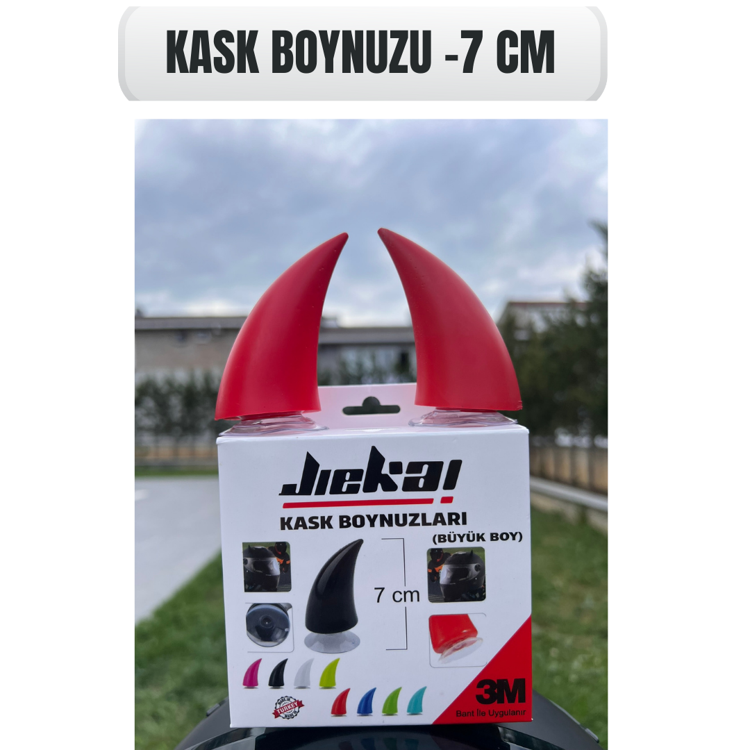 KASK BOYNUZU BÜYÜK BOY KIRMIZI MODEL-2